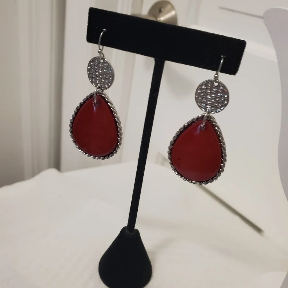 Mixit red silvertone